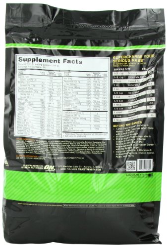 Optimum Nutrition Serious Mass Chocolate 12 Pound Top Healthy Store 5203